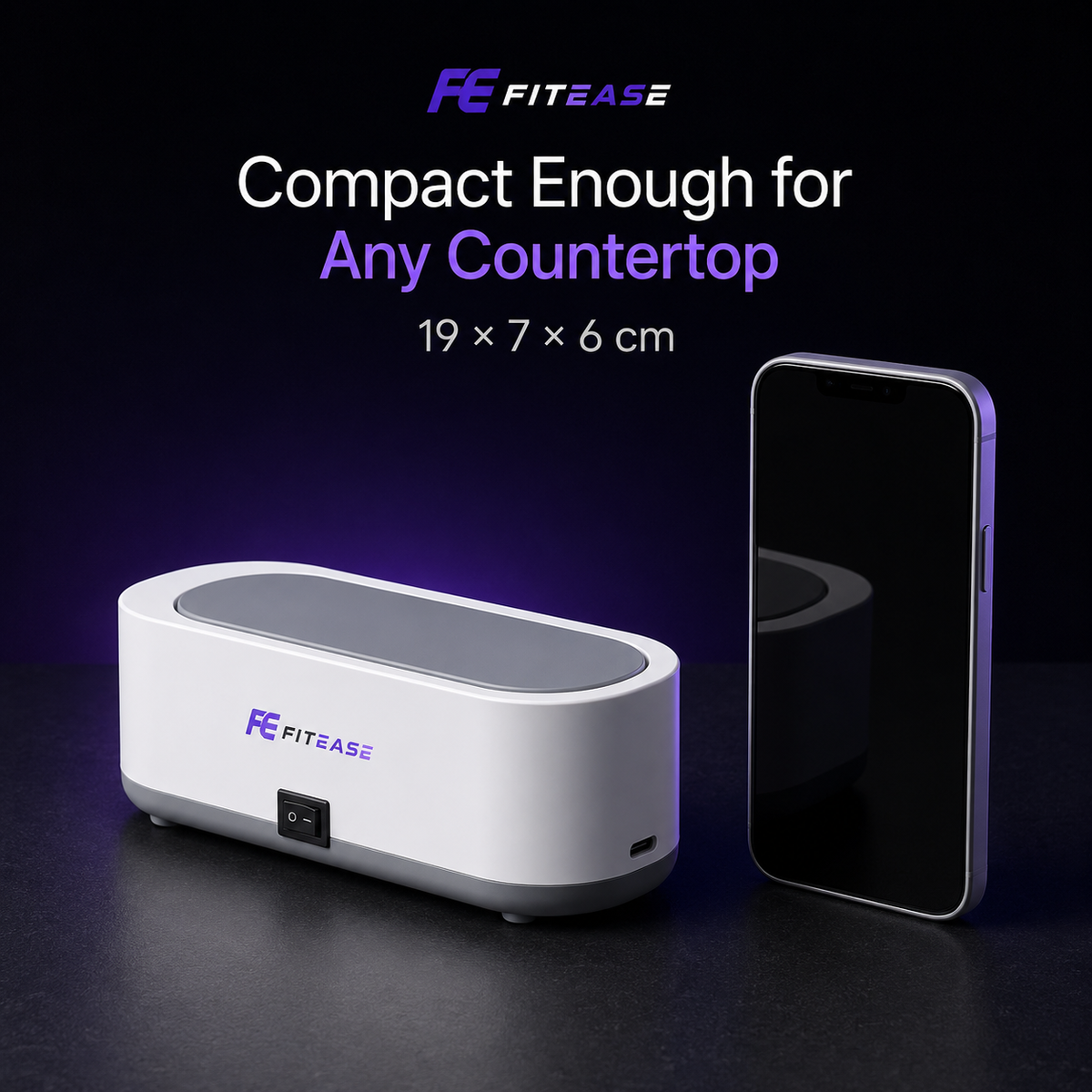 FITEASE® Ultrasonic Cleaner