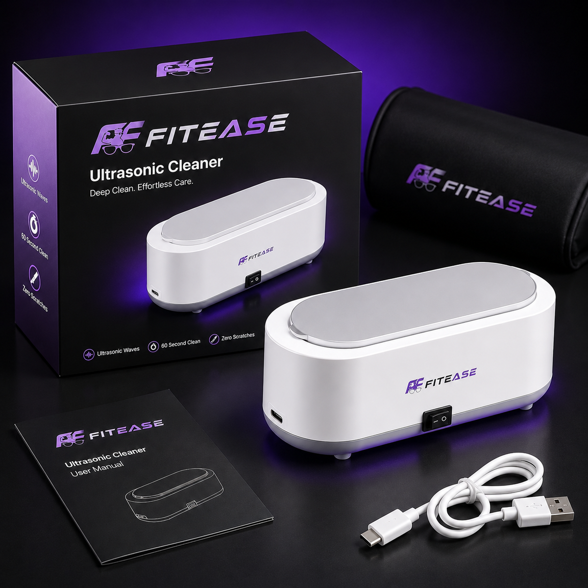 FITEASE® Ultrasonic Cleaner