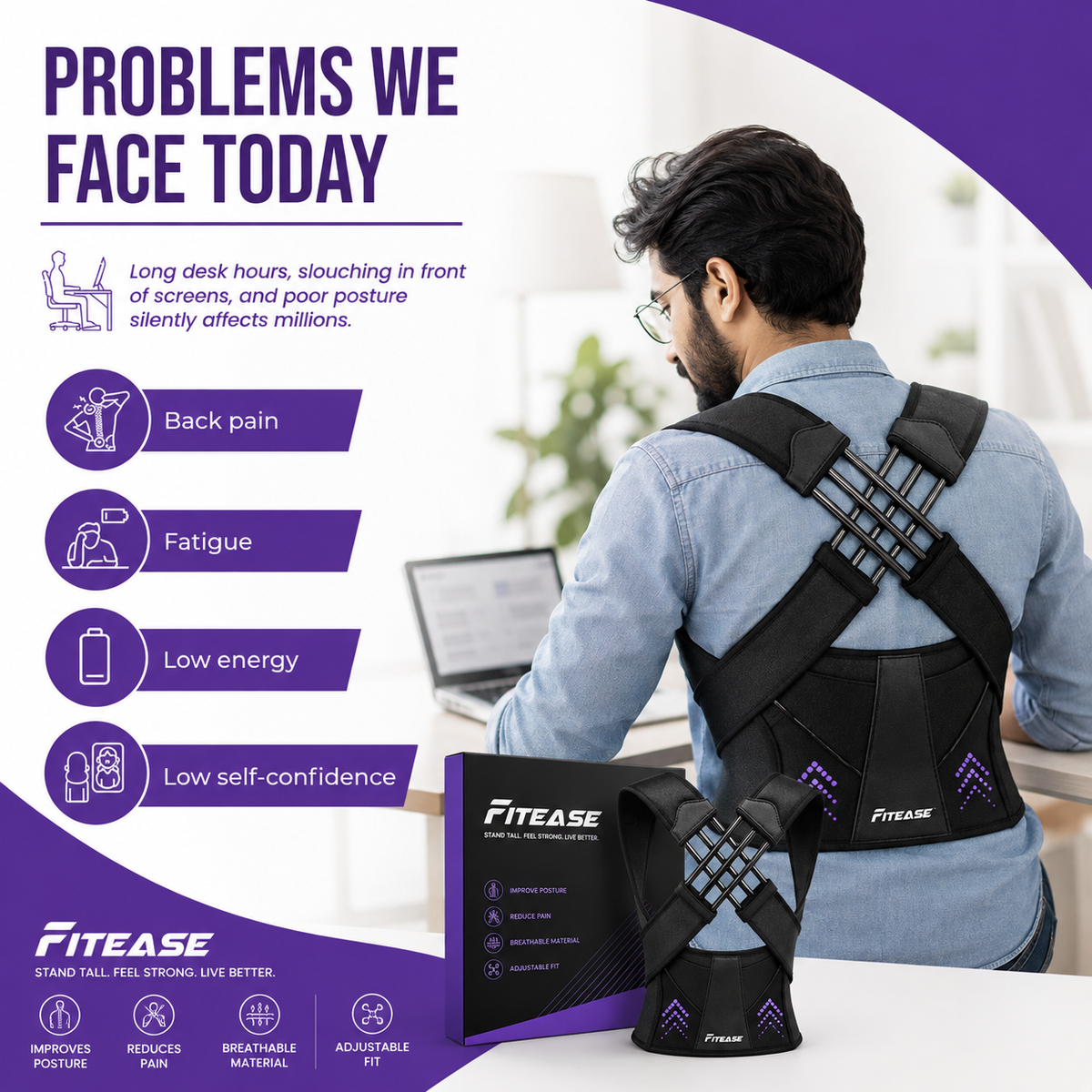 FITEASE® Orthotics Posture Corrector Pro