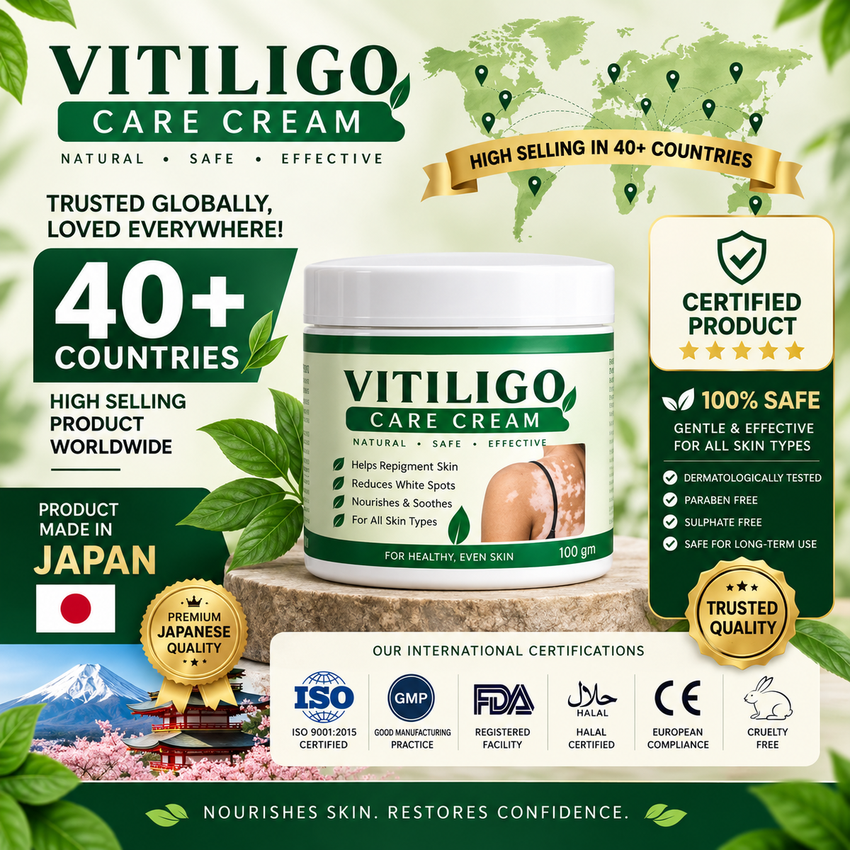 Vitiligo® Care Cream – Buy 1 Get 1 FREE